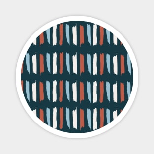 Abstract lines pattern Magnet